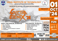 Spectra Genix 24 National Level Technical Symposium Poster